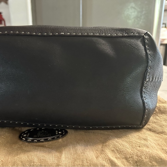 Fendi Vintage Black Leather
Doctor Hand Bag - Picture 2 of 12
